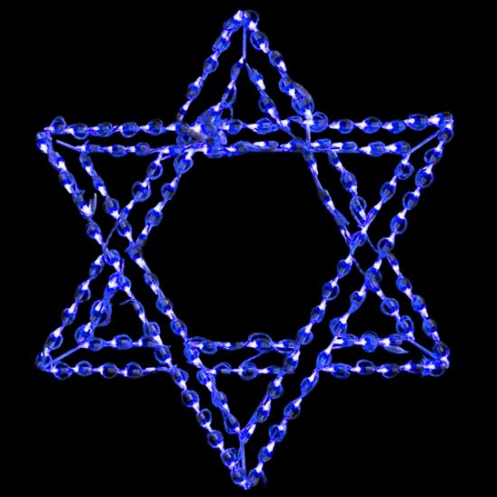 Picture of Hanukkah LED Star of David