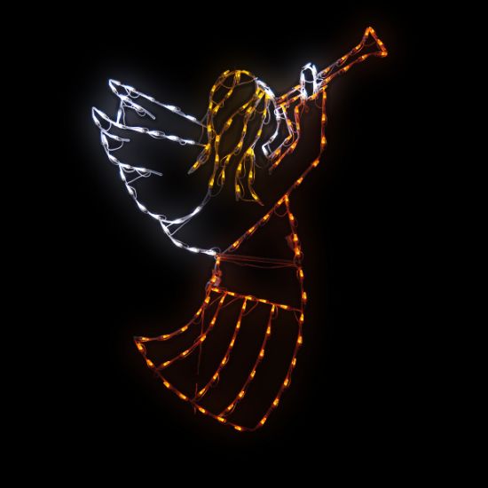 Picture of Angel with Horn LED 61"