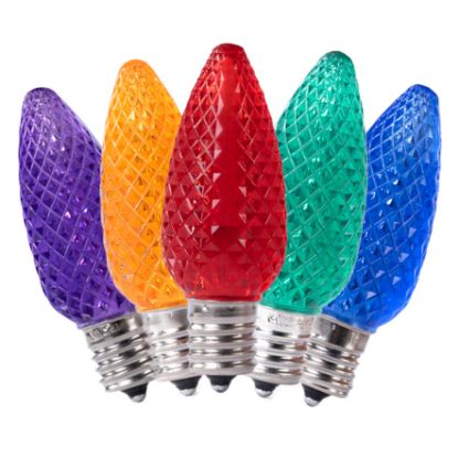 Picture of C9 LED Bulb - Multi Transparent