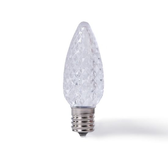 Picture of C9 LED Bulb - Pure White Transparent