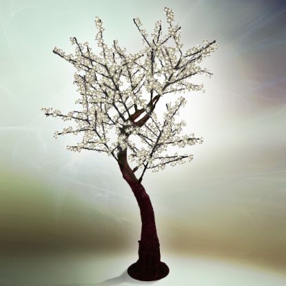 Picture of 7' LED Cherry Blossom Tree - Pure White