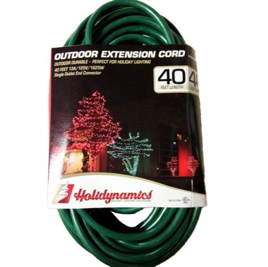 Picture of Single Plug Extension Cord 40'