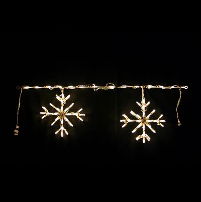 Picture of LED Blizzard Artisticks Roofline Decor - Classic White