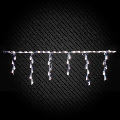 Picture of LED Icicle Artisticks - Pure White - Roof Line Decor