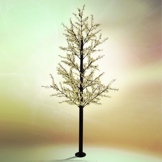 Picture of 13' Commercial LED Cherry Blossom Tree - Classic White