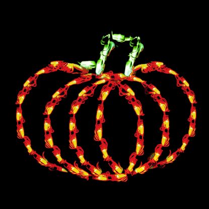 Picture of Halloween LED  Lighted Little Pumpkin 14"