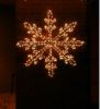 Picture of Snowflake in half LED Classic White Estate Size 60"