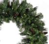 Picture of 48" Mixed Noble Wreath Classic White LED 5MM