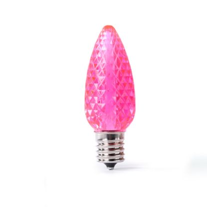 Picture of C9 LED Bulbs - Pink Transparent