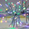 Picture of 9' LED Sparkler Garland, Multi/White tape On Sale! Was $95