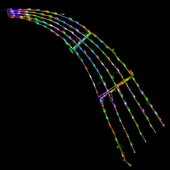 Picture of Dynamic RGB 5-Point Star Shooting Trail 72"