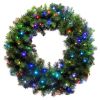 Picture of 36" Dynamic Greenery RGB Wreath 