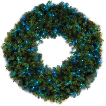 Picture of 60" Dynamic Greenery RGB Wreath