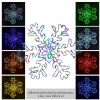 Picture of Dynamic RGBWW Snowflake Dendrite 48"