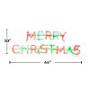 Picture of Sign LED Merry Christmas 44"