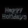 Picture of Sign Dynamic RGBWW LED Happy Holidays 18'