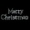 Picture of Sign Dynamic RGBWW LED Merry Christmas 18'