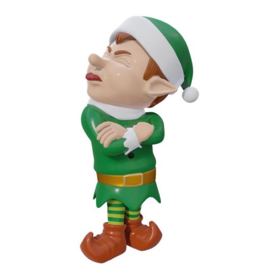 Picture of Reinforced Fiberglass Elf Grumpy