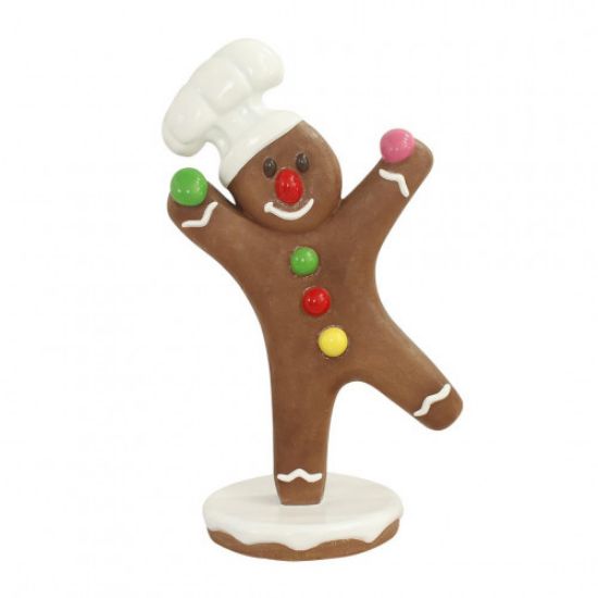 Picture of Reinforced Fiberglass Gingerbread Happy Man