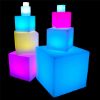 Picture of Dynamic Illumination RGB LED Cube color changing 20"