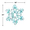 Picture of Dynamic RGB Snowflake Hexagonal 30"