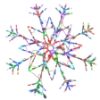 Picture of Dynamic RGB Snowflake Stellar 36"