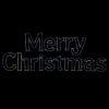 Picture of Sign Dynamic RGB LED Merry Christmas Huge