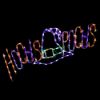 Picture of Halloween Sign LED Hocus Pocus Witches Hat 44"