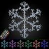 Picture of Dynamic RGB LED Sparkler Snowflake 36"