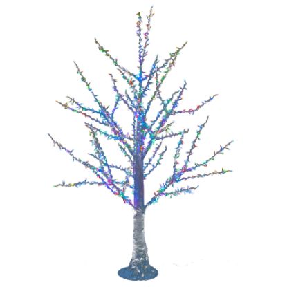 Picture of 6' Dynamic RGB LED Winter Bark Tree 