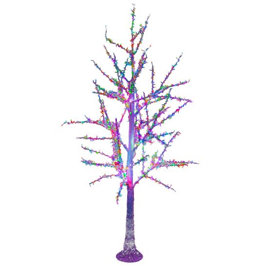 Picture of 8' Dynamic RGB LED Winter Bark Tree