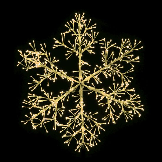 Picture of Dynamic RGBWW LED Sparkler Snowflake 36"