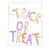 Picture of Halloween Sign Trick or Treat 20" Acrylic