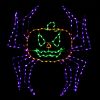 Picture of Halloween LED Animated Spider Pumpkin 60 in