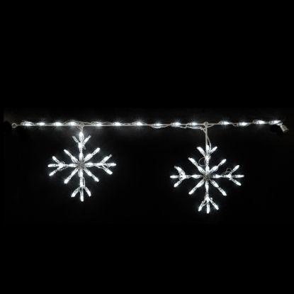 Picture of LED Blizzard Artisticks Roofline Decor  - Pure White