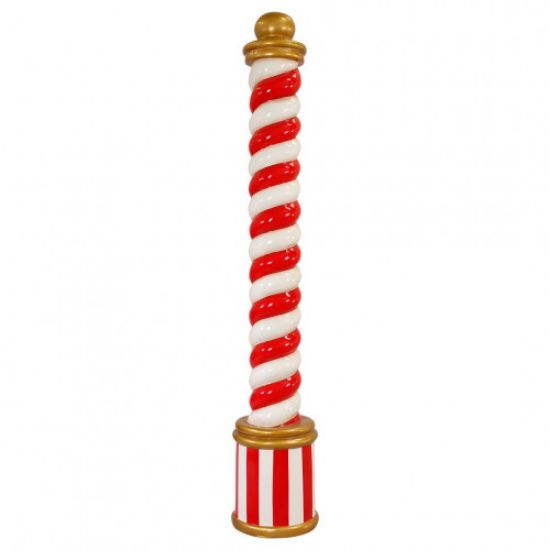 Picture of Reinforced Fiberglass Candy Cane Pillar