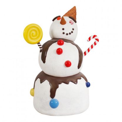 Picture of Reinforced Fiberglass Candy Snowman