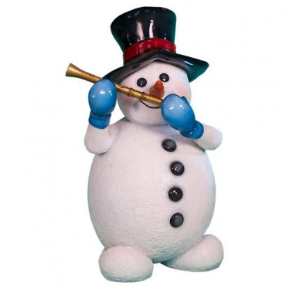 Picture of Reinforced Fiberglass Snowman with Flute