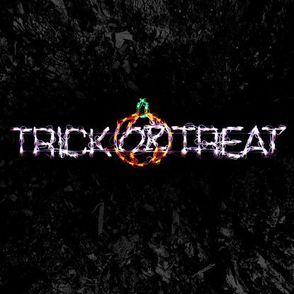 Picture of LED Hallloween Sign Trick or Treat Sign 52"