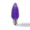 Picture of C9 LED Bulb - Purple Transparent