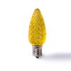 Picture of C9 LED Bulb - Yellow Transparent