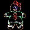 Picture of Gingerbread Girl LED 53"