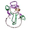 Picture of Snowman Waving LED 35"