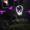 Picture of Halloween LED Lighted Skull 37"