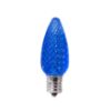 Picture of C9 LED Bulb - Blue Transparent