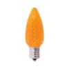 Picture of C9 LED Bulb - Orange Transparent