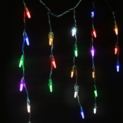 Picture of Dynamic RGB Icicle Light Set