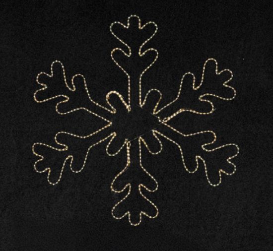 Picture of Snowflake Metal Frame Rope Light