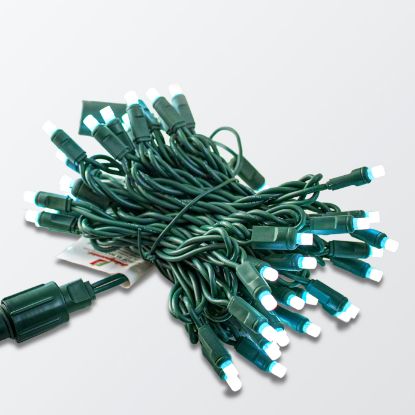 Picture of Dynamic RGBPW 5MM 70 Count, 4" spacing, Green Cord
