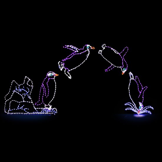 Penguin Set with M8 Holidynamics | LED Motion 144